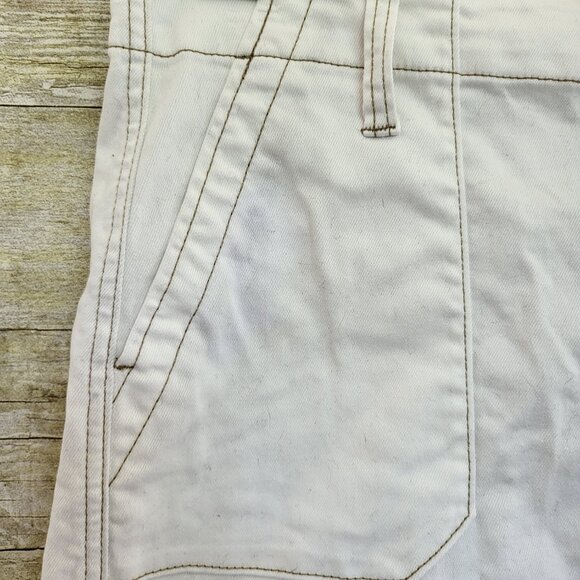 Never Worn Seven7 Utility Skirt Size 10 - White - Picture 3 of 10